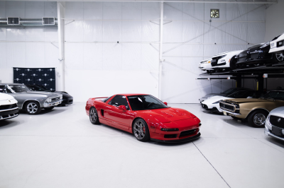 1995 Acura NSX in Formula Red over Black