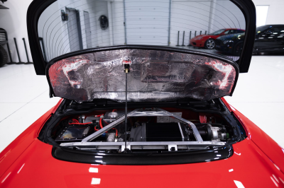 1995 Acura NSX in Formula Red over Black