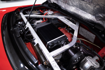 1995 Acura NSX in Formula Red over Black