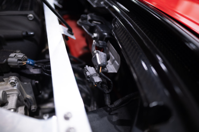 1995 Acura NSX in Formula Red over Black