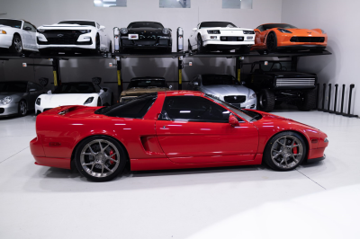 1995 Acura NSX in Formula Red over Black
