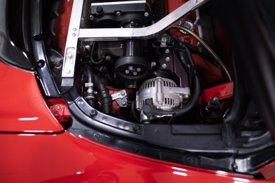 1995 Acura NSX in Formula Red over Black