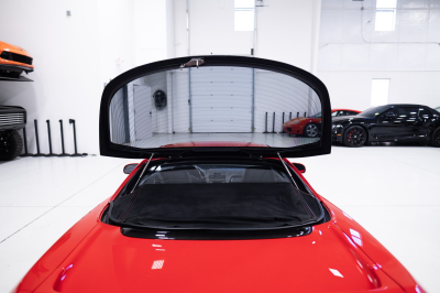 1995 Acura NSX in Formula Red over Black