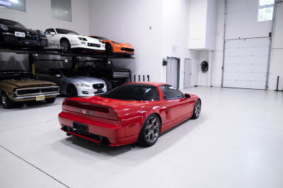 1995 Acura NSX in Formula Red over Black