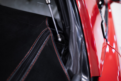 1995 Acura NSX in Formula Red over Black