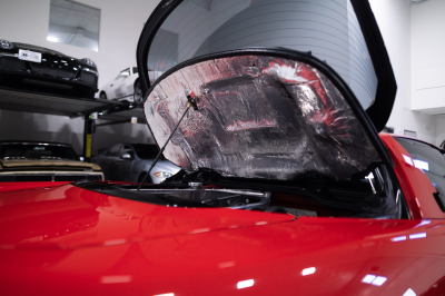 1995 Acura NSX in Formula Red over Black