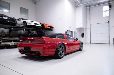 1995 Acura NSX in Formula Red over Black