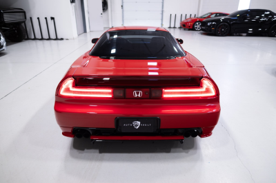 1995 Acura NSX in Formula Red over Black