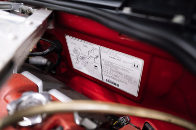 1995 Acura NSX in Formula Red over Black