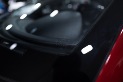 1995 Acura NSX in Formula Red over Black