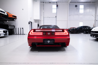 1995 Acura NSX in Formula Red over Black