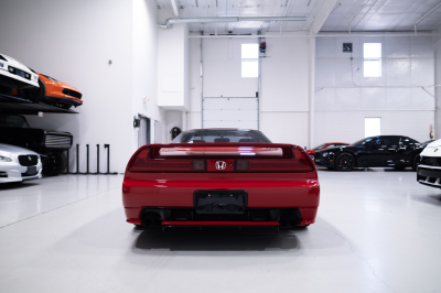 1995 Acura NSX in Formula Red over Black
