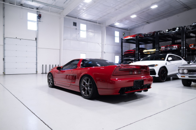 1995 Acura NSX in Formula Red over Black