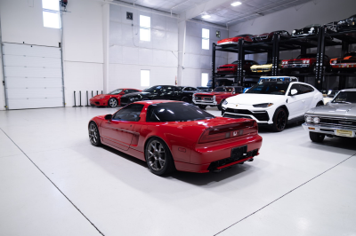 1995 Acura NSX in Formula Red over Black