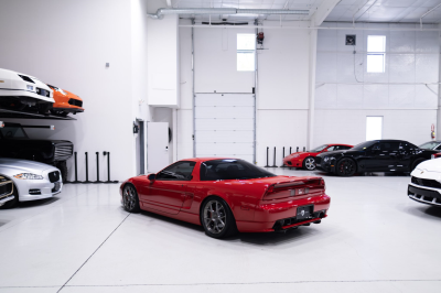 1995 Acura NSX in Formula Red over Black
