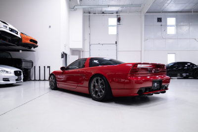 1995 Acura NSX in Formula Red over Black