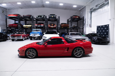 1995 Acura NSX in Formula Red over Black