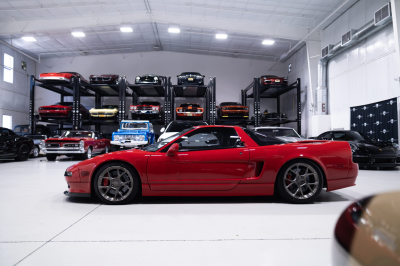 1995 Acura NSX in Formula Red over Black