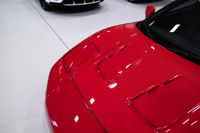 1995 Acura NSX in Formula Red over Black