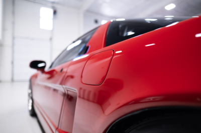 1995 Acura NSX in Formula Red over Black