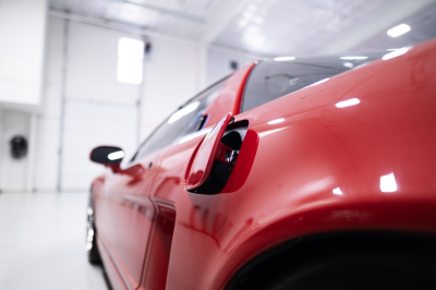 1995 Acura NSX in Formula Red over Black