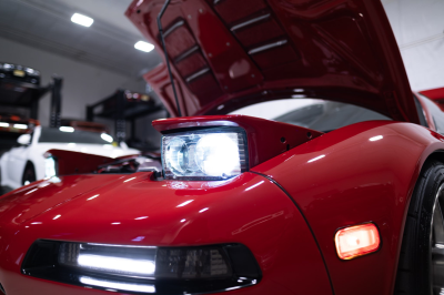 1995 Acura NSX in Formula Red over Black