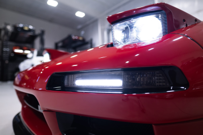 1995 Acura NSX in Formula Red over Black