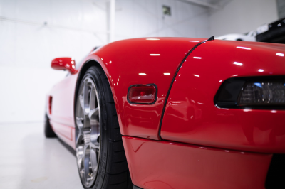 1995 Acura NSX in Formula Red over Black