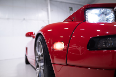 1995 Acura NSX in Formula Red over Black