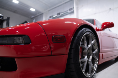 1995 Acura NSX in Formula Red over Black