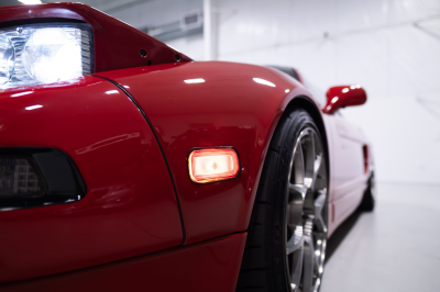 1995 Acura NSX in Formula Red over Black