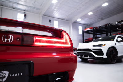 1995 Acura NSX in Formula Red over Black