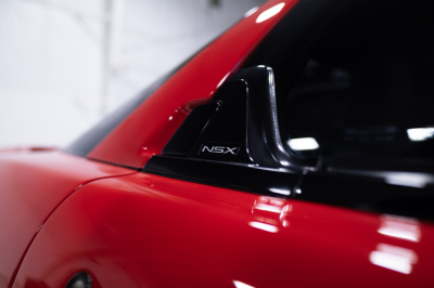 1995 Acura NSX in Formula Red over Black