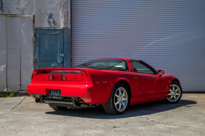 1998 Acura NSX in Formula Red over Tan