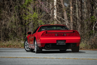 1998 Acura NSX in Formula Red over Tan