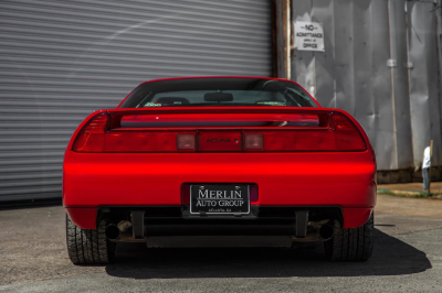 1998 Acura NSX in Formula Red over Tan