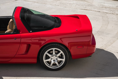 1998 Acura NSX in Formula Red over Tan