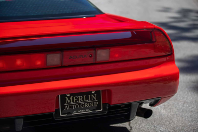 1998 Acura NSX in Formula Red over Tan