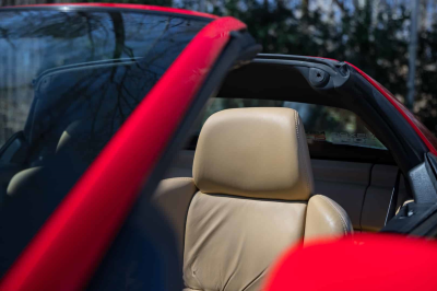 1998 Acura NSX in Formula Red over Tan