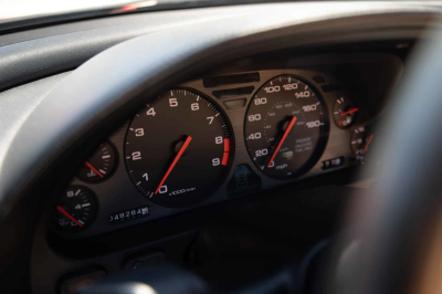 1998 Acura NSX in Formula Red over Tan