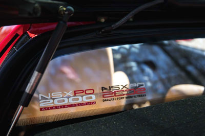 1998 Acura NSX in Formula Red over Tan