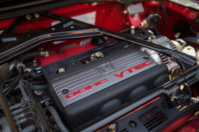 1998 Acura NSX in Formula Red over Tan