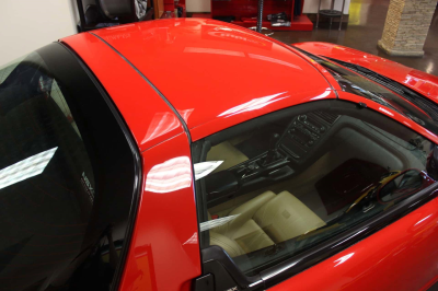 1998 Acura NSX in Formula Red over Tan