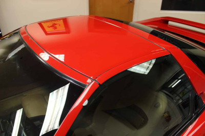 1998 Acura NSX in Formula Red over Tan