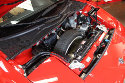 1998 Acura NSX in Formula Red over Tan