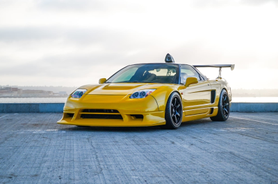 1998 Acura NSX in Spa Yellow over Black