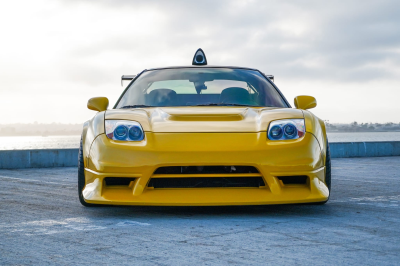 1998 Acura NSX in Spa Yellow over Black