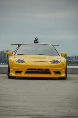 1998 Acura NSX in Spa Yellow over Black