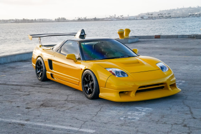 1998 Acura NSX in Spa Yellow over Black