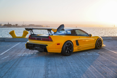 1998 Acura NSX in Spa Yellow over Black